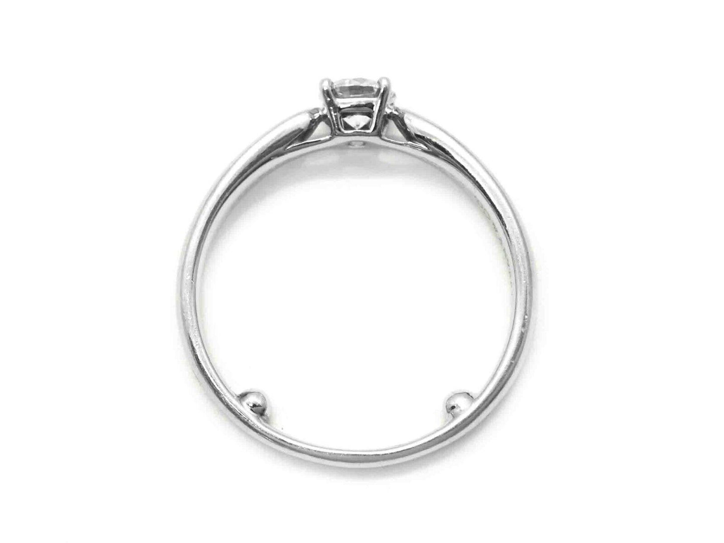 Tiffany & Co 0.28ct Diamond Harmony Engagement Ring Platinum Size 5