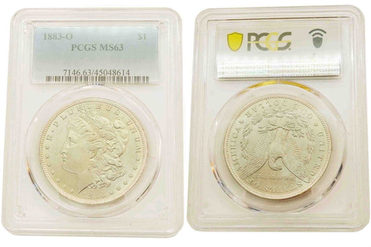 1883-O $1 Morgan Silver Dollar PCGS MS63