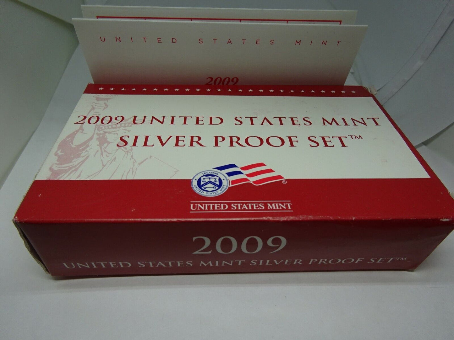 2009 S Proof Set Original Box +COA 18 Coins 90% Silver Quarters Kennedy US Mint