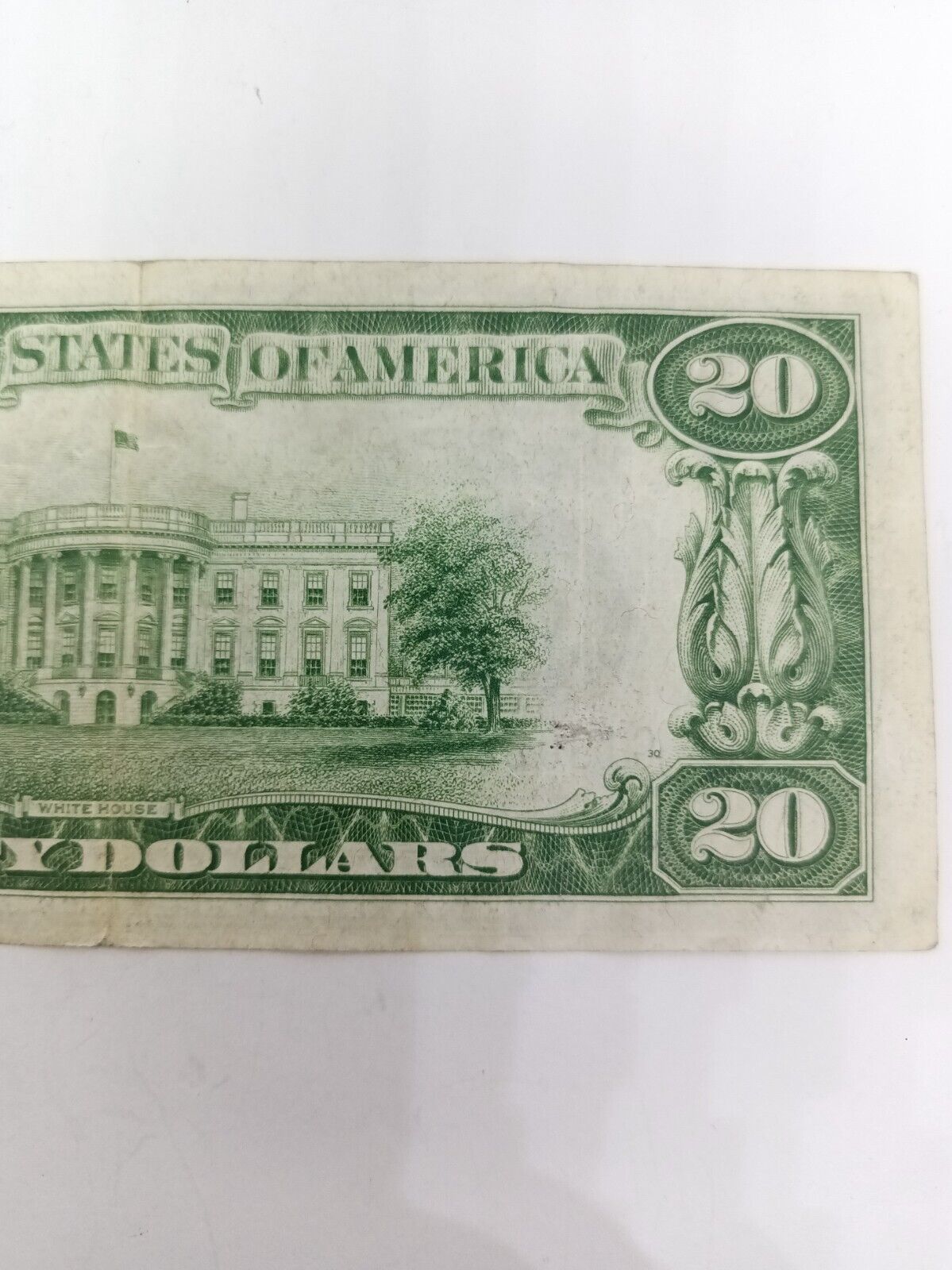Series 1928 B $20 Federal Reserve United States Chicago Note Woods/Mellon