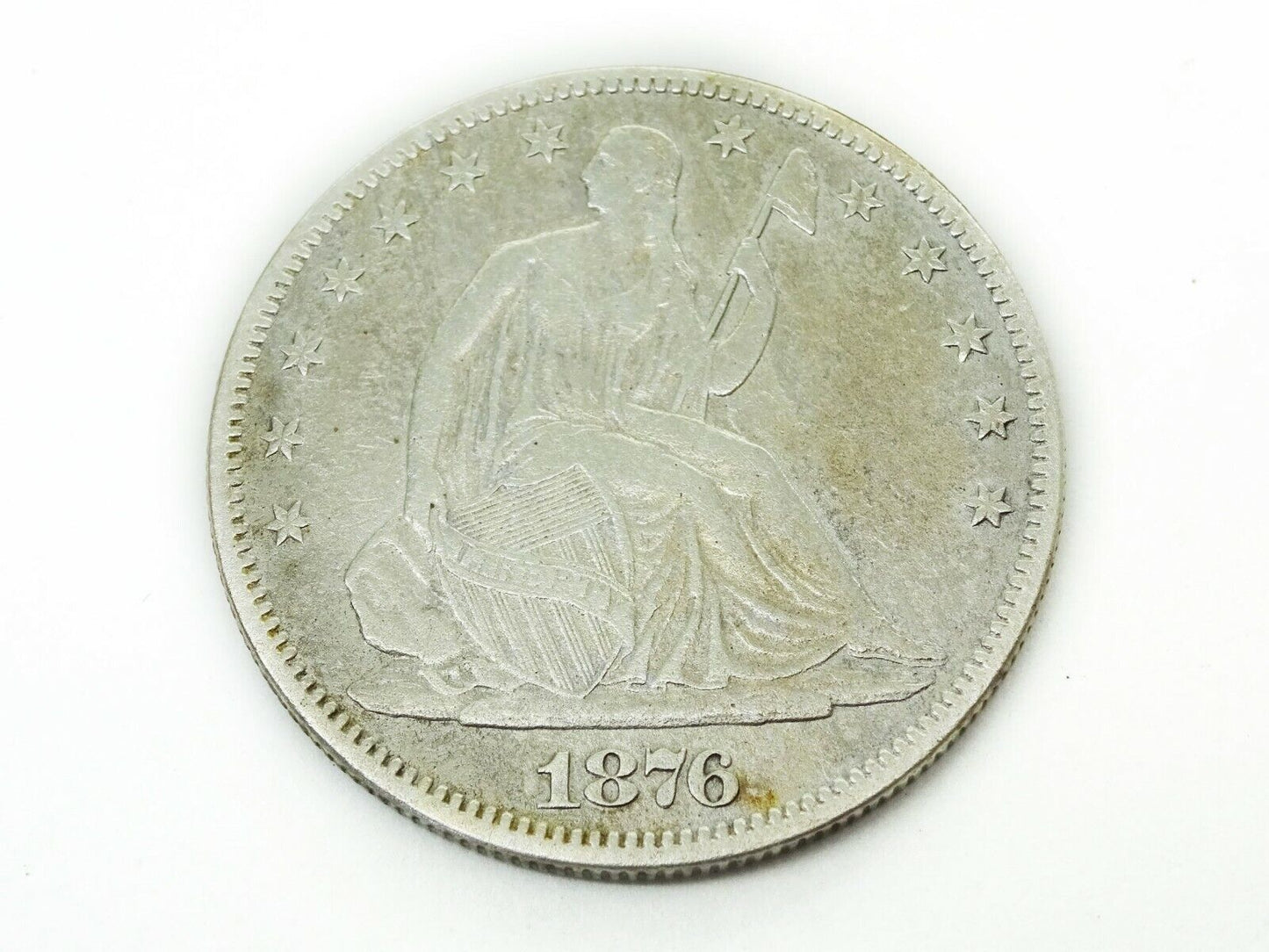 1876 Seated Liberty Half Dollar