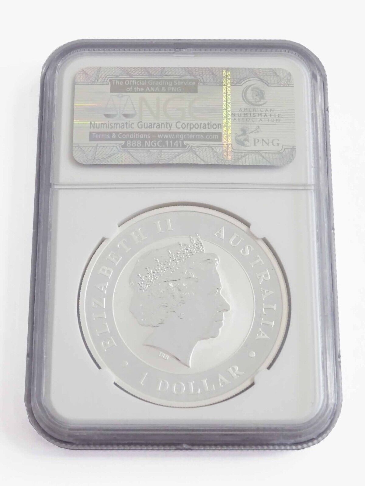 2012-P Australia Dollar Silver Koala Early Releases NGC MS 69