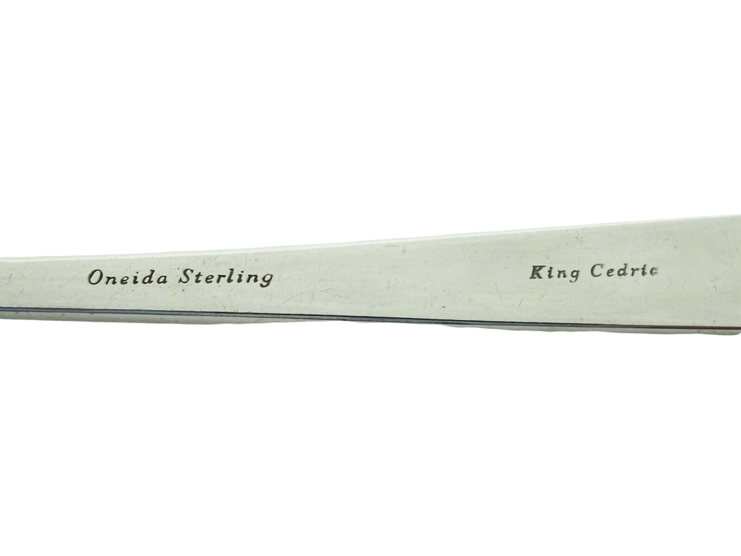 King Cedric by Oneida Sterling Silver Cold Meat Fork 8"