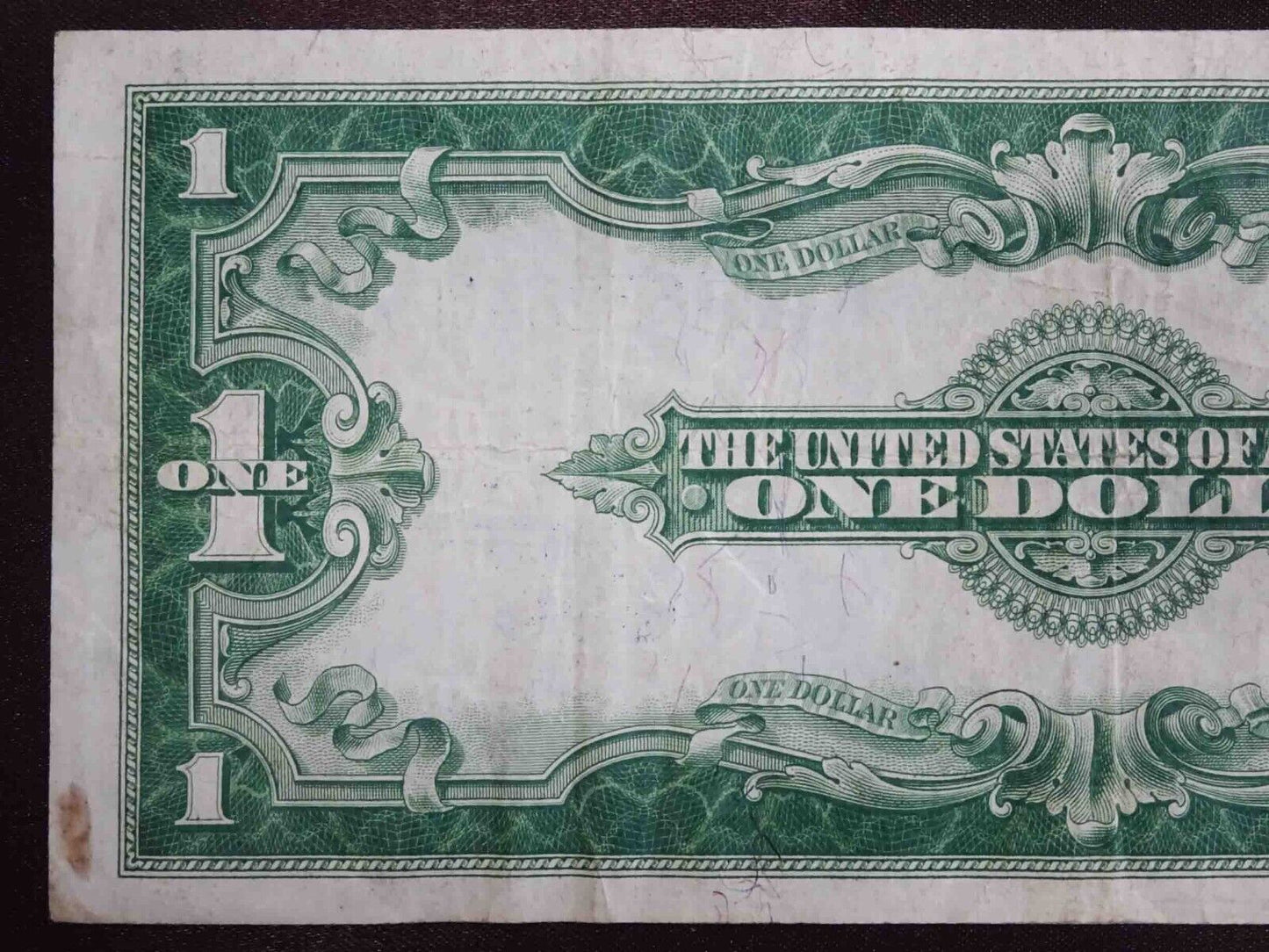 1923 $1 One Dollar Silver Certificate Large Note Serial #A14652846E