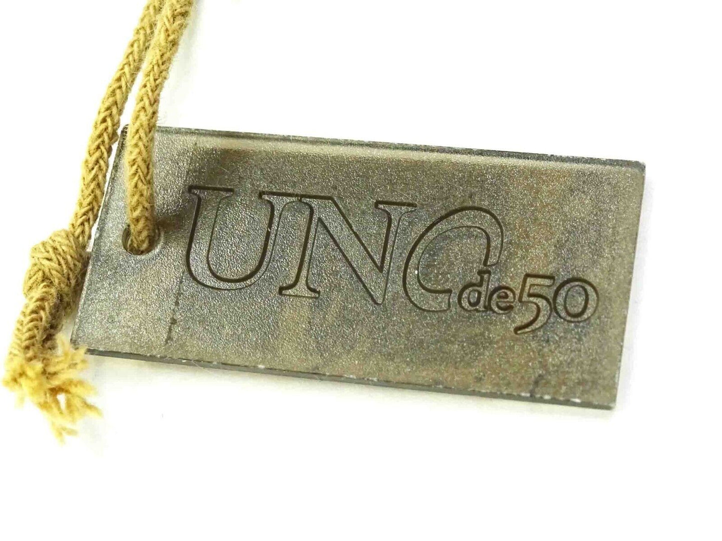 UNO de 50 “Deep Sea” Silver Plated Metal Necklace